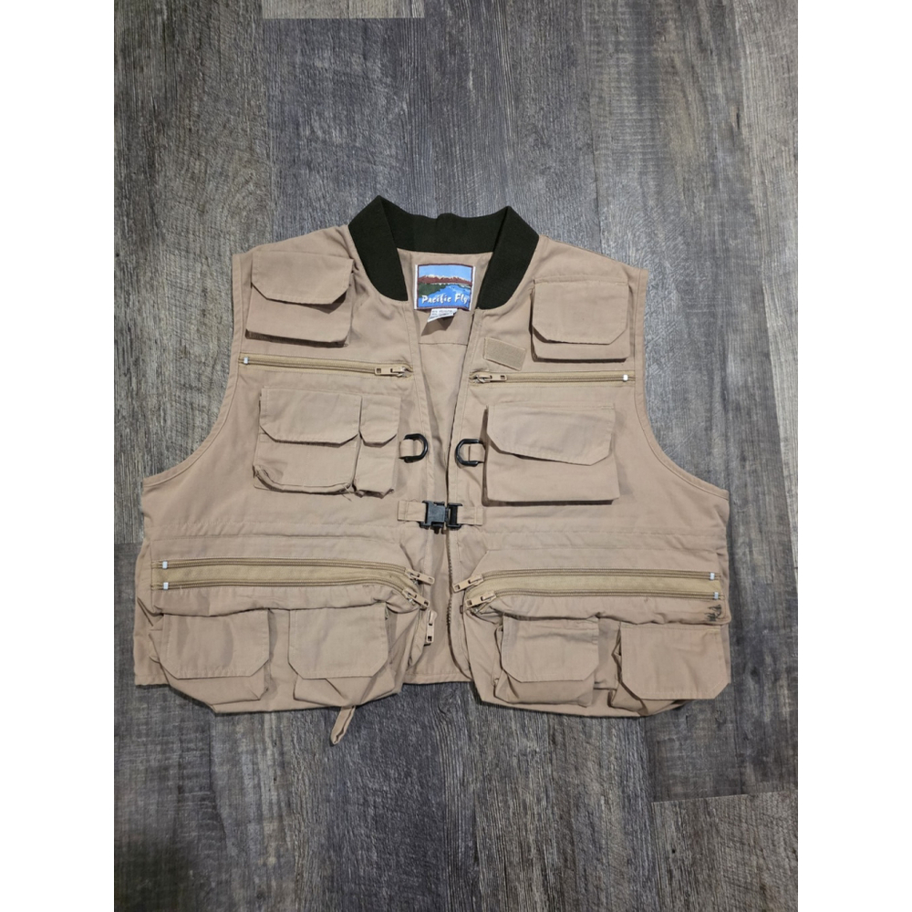 Vintage Pacific Fly Fishing Vest Size Medium